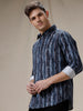 Abstract Stripes AOP Shirt