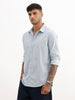 Classic Striped Full Sleeve Shirt | Blue