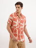 Classic Slim Fit AOP Shirt  | Beige