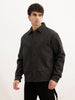 Solid Comfort Fit Jacket | Charcoal | WJK02FSCM1066W