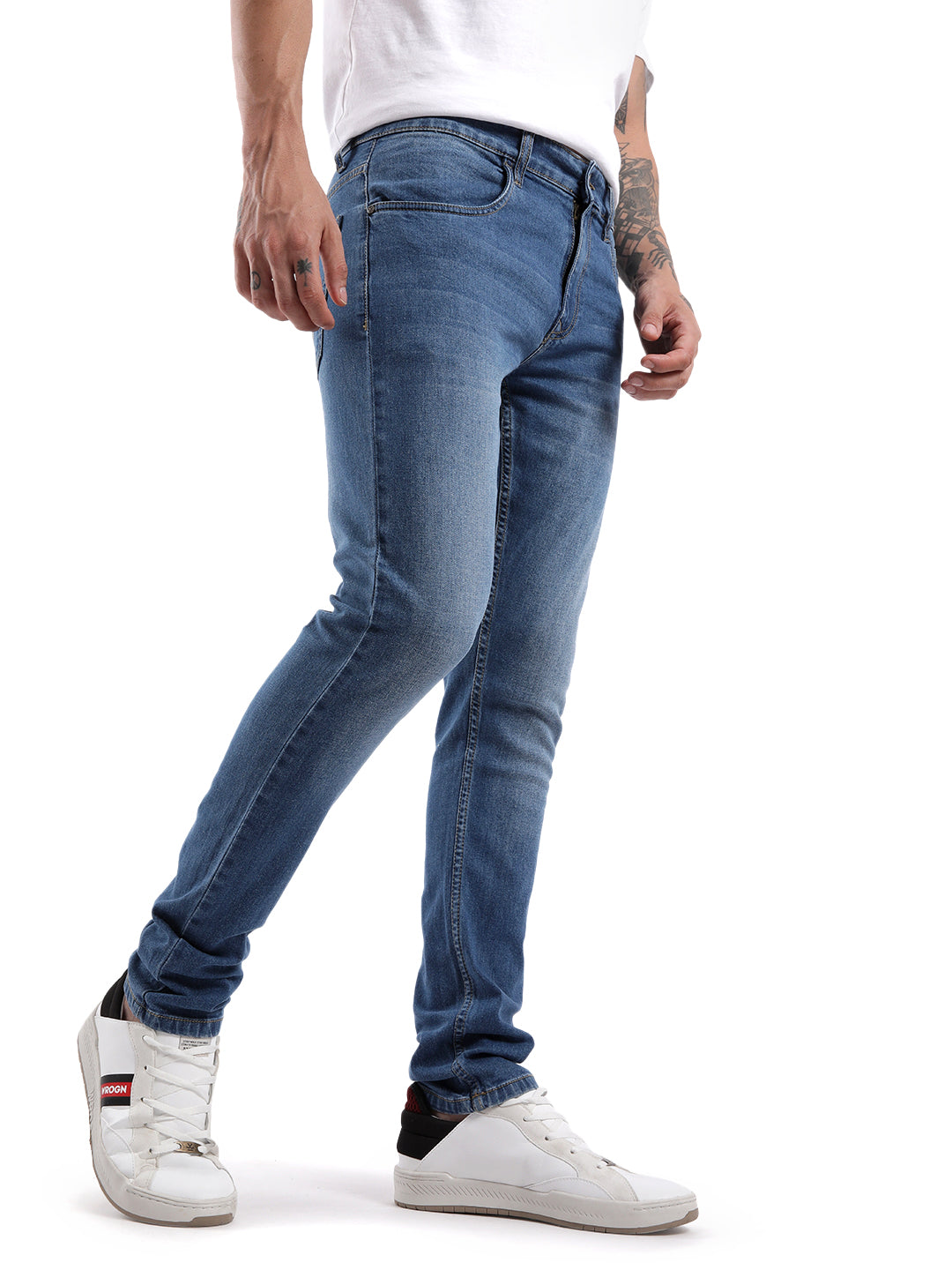 Blue Tread Basic Jeans