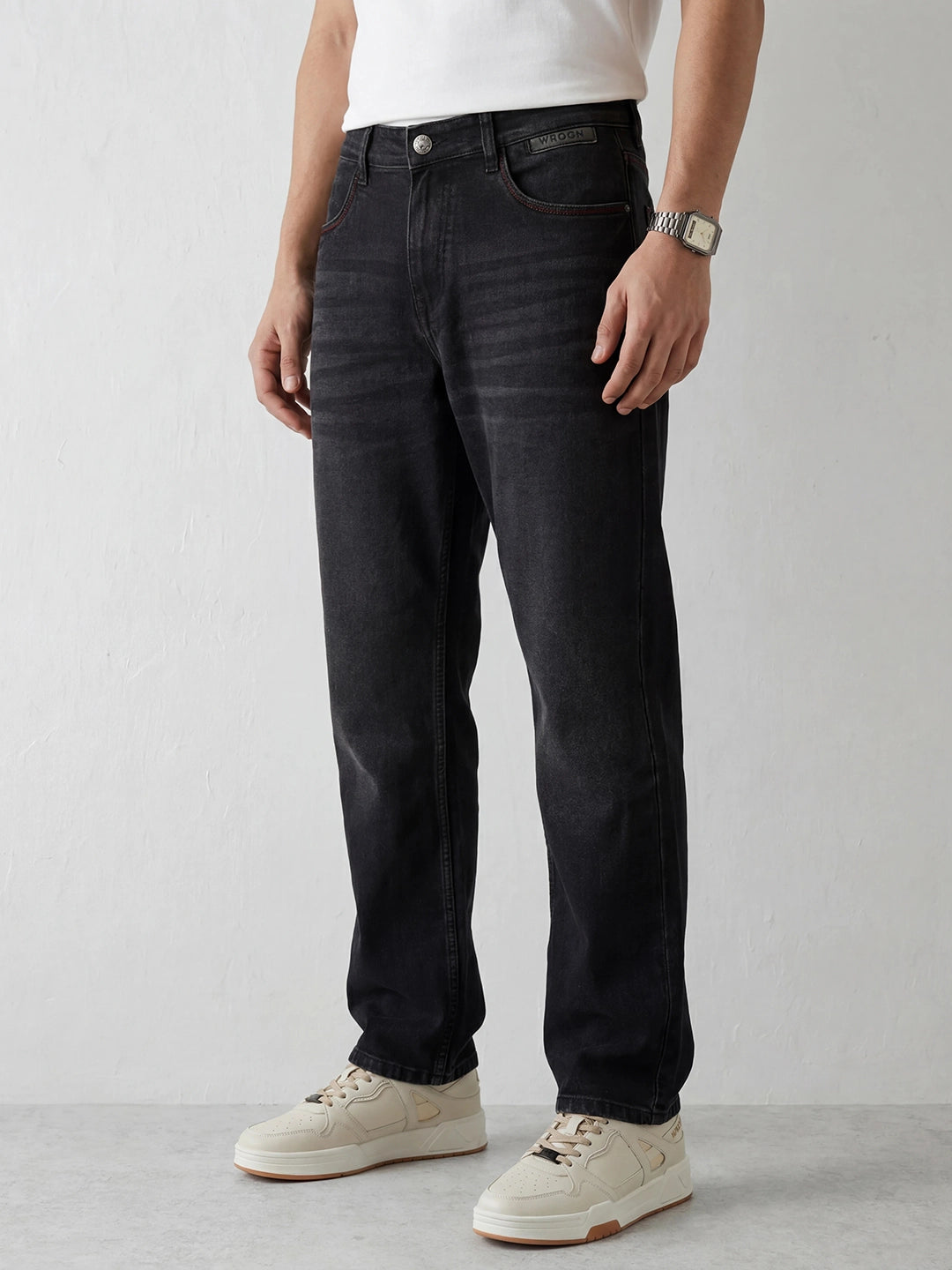 Classic Anti Fit Denim Jeans | Black