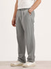 Anti Fit Pleated Trouser | Grey