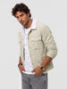 Solid Double Pocket Jacket | Off White