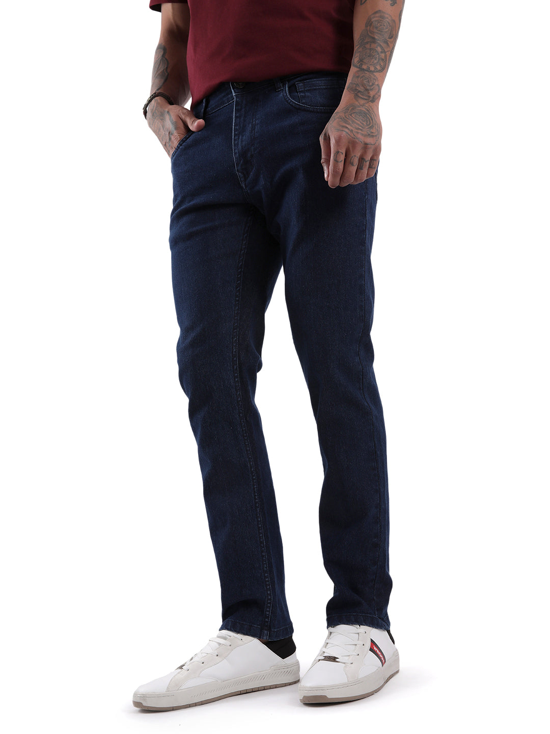 Indigo Rinse Slim Fit Jeans