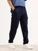 Anti Fit Cargo Trouser | Navy Blue
