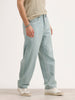 Loose Fit Denim Jeans | Light Blue