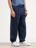 Barrel Fit Denim Jeans | Dark Blue