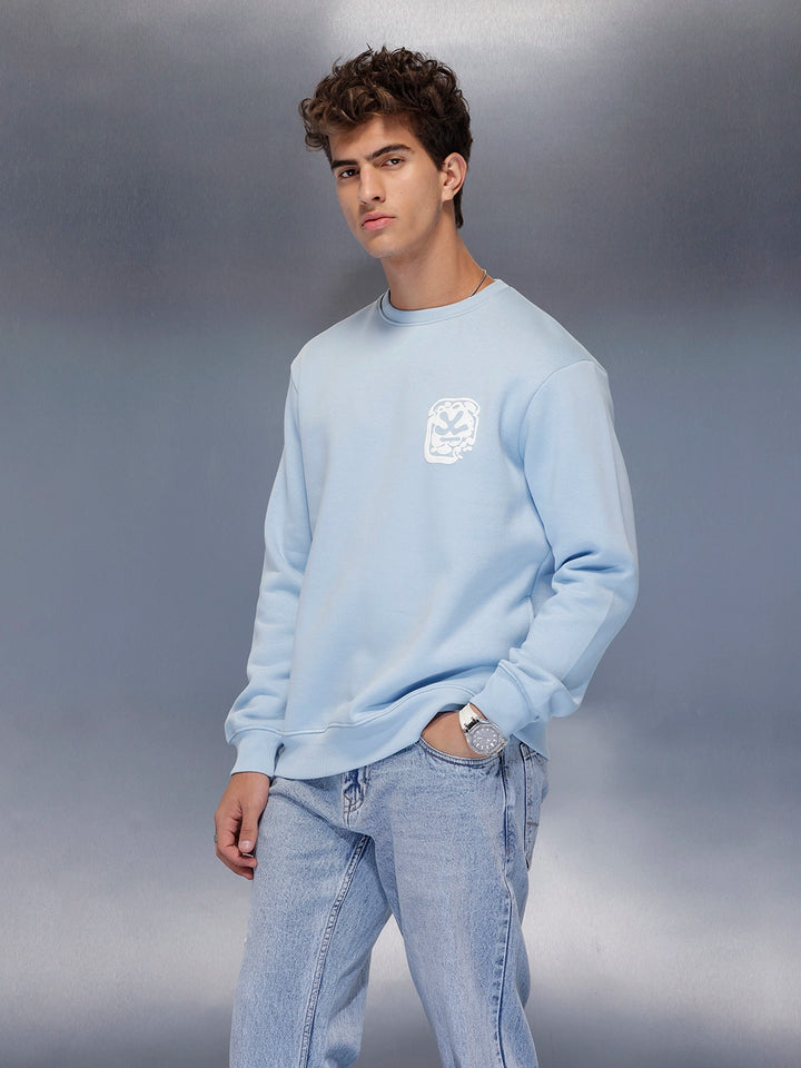 Essential Pastel Crewneck Sweatshirt | Light Blue
