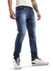 Dark Blue Stride Classic Jeans