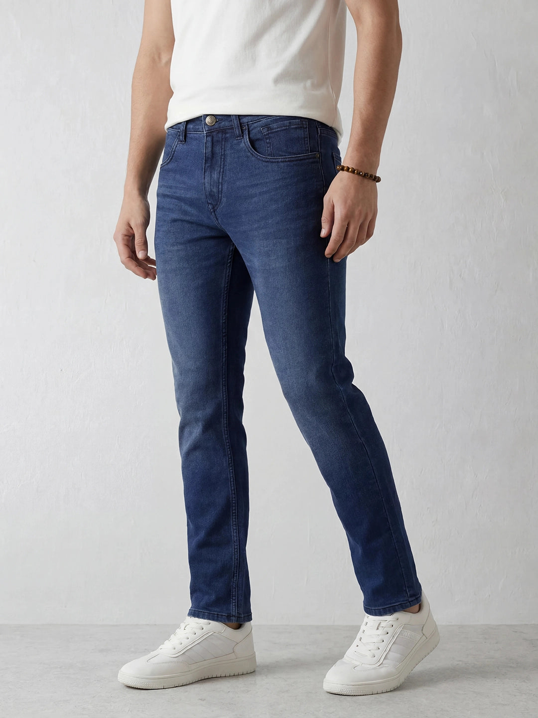 Slim Fit Denim Jeans | Dark Blue