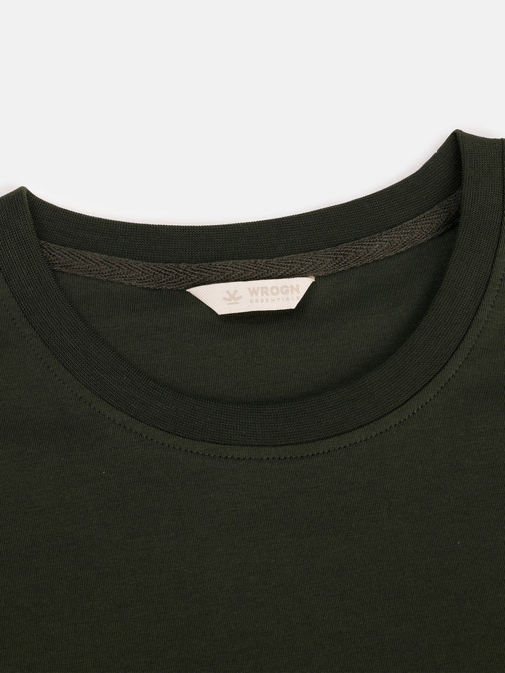 Essential Supima Crew Neck T-Shirt | Olive