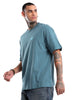 Classic Teal Oversized Back Printed T-Shirt