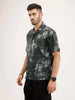 Resort Collar AOP Shirt | Grey