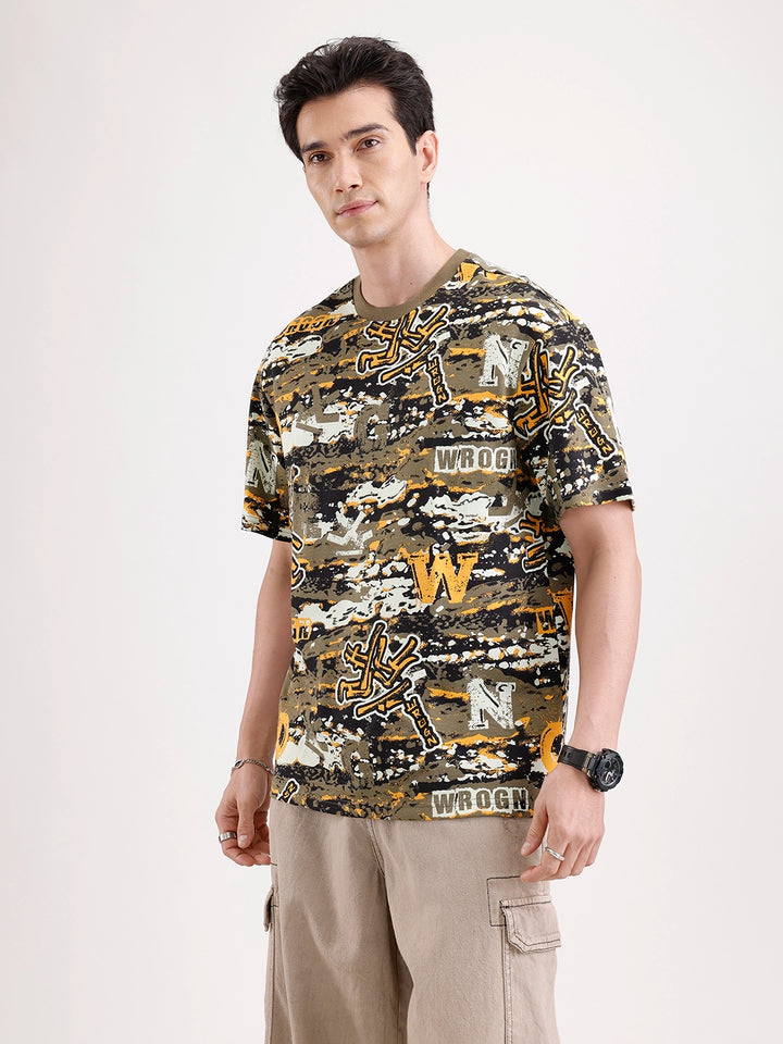 Classic Oversized AOP T-Shirt  | Multicolor