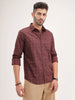 Regular Fit AOP Shirt | Brown