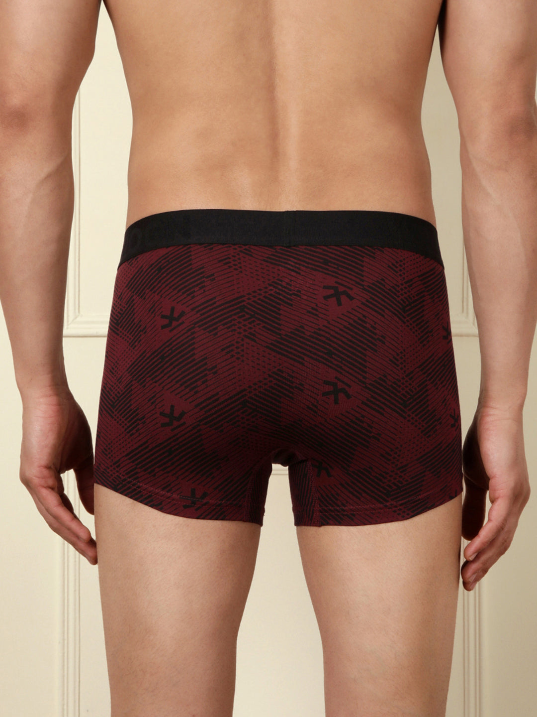 Printed Maroon 1-Pack Trunk