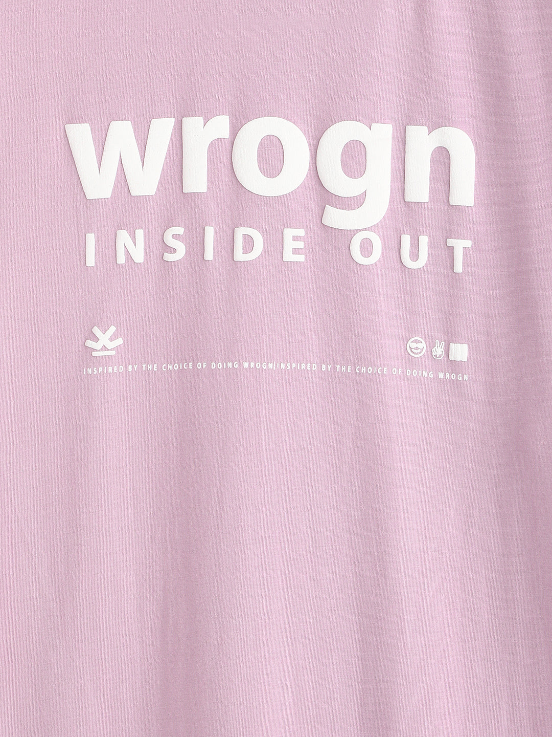 Printed Regular Fit T-Shirt | Pink