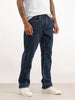 Washed Relaxed Fit Denim Jeans | Blue | WSJN1290M