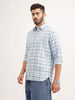 Textured Regular Fit Shirt | Light Blue