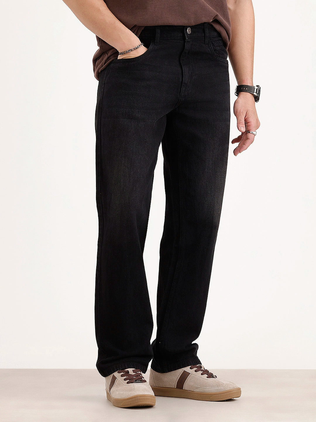 Anti Fit Denim Jeans | Black
