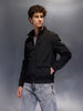 HighNeck Utility Jacket  |  Black