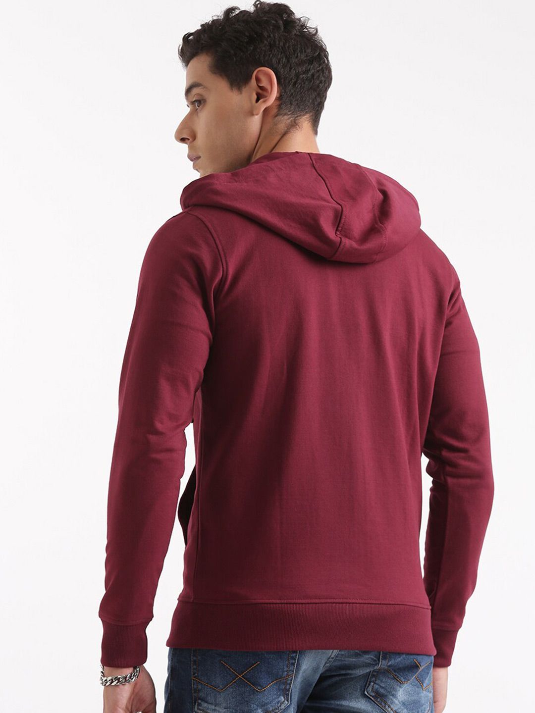 Maroon Comfort Cotton Hoodie