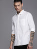 Long Sleeve White Poplin Shirt