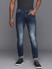 Blue Heavy Fade Stretchable Jeans