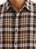 Classic Slim Fit Checkered Shirt | Yellow