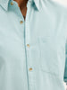 Solid Regular Fit Full Sleeve Shirt | Light Green | WWSH9178F