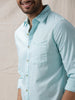 Signature Solid Blue Shirt