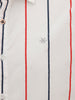 Slim Fit All Over Print Shirt | White
