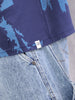 Graphic Aop Oversized T-Shirt  | Navy Blue