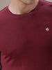 Raglan Long Sleeve Maroon T-Shirt