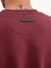 Regular Fit Placement Printed Sweatshirt | Wine