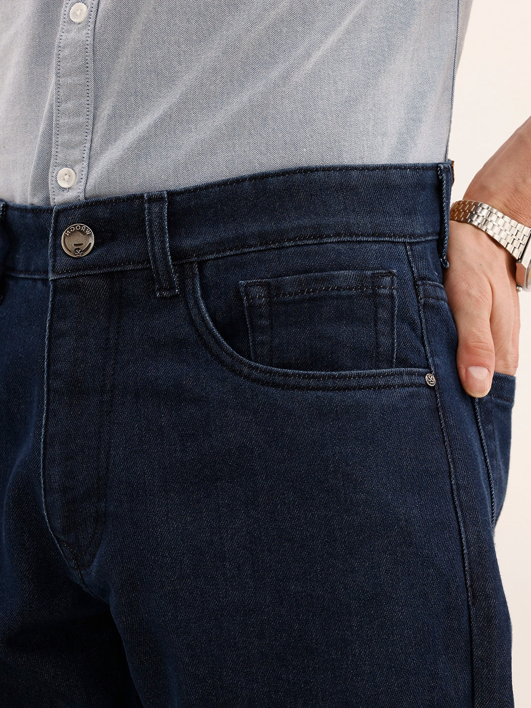 Anti Fit Denim Jeans | Dark Blue