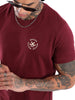 Maroon Classic Logo Printed T-Shirt