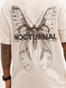 Classic Back Puffer Printed T-Shirt | Beige | WTS02HSOS1340S