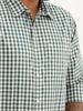 Regular Fit Checkered Full Sleeve Shirt | Green | WWSH0810MAZ