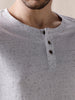 Solid Henley Long Sleeve T-Shirt