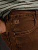 Light Fade Slim Fit Jeans | Dark Khakhi