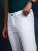 Basic White Slim Fit Jeans