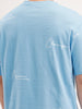 Oversized Placement Printed T-Shirt | Blue