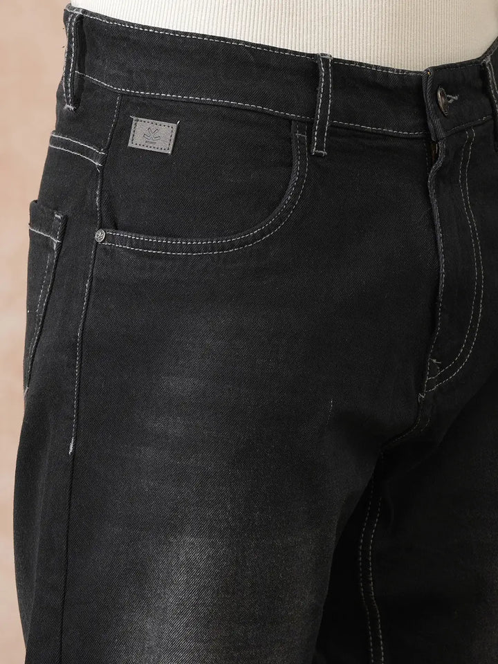 Light Fade Anti Fit Jeans | Black