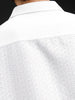 Wrogn Casual Textured Slim Fit Shirt | White