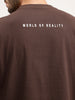 Oversized Fit T-Shirt | Brown