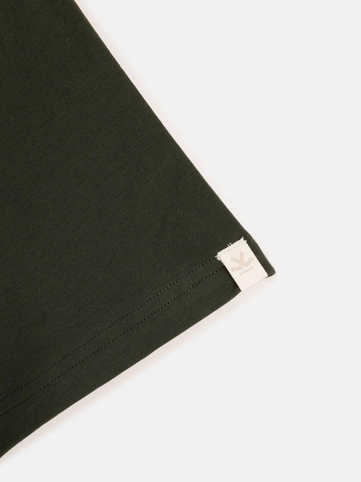 Essential Supima Crew Neck T-Shirt | Olive