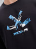 Men's Casual Branded Comfort Fit Sweatshirt | Black