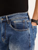 Relaxed Fit Faded Denim Jeans | Light Blue